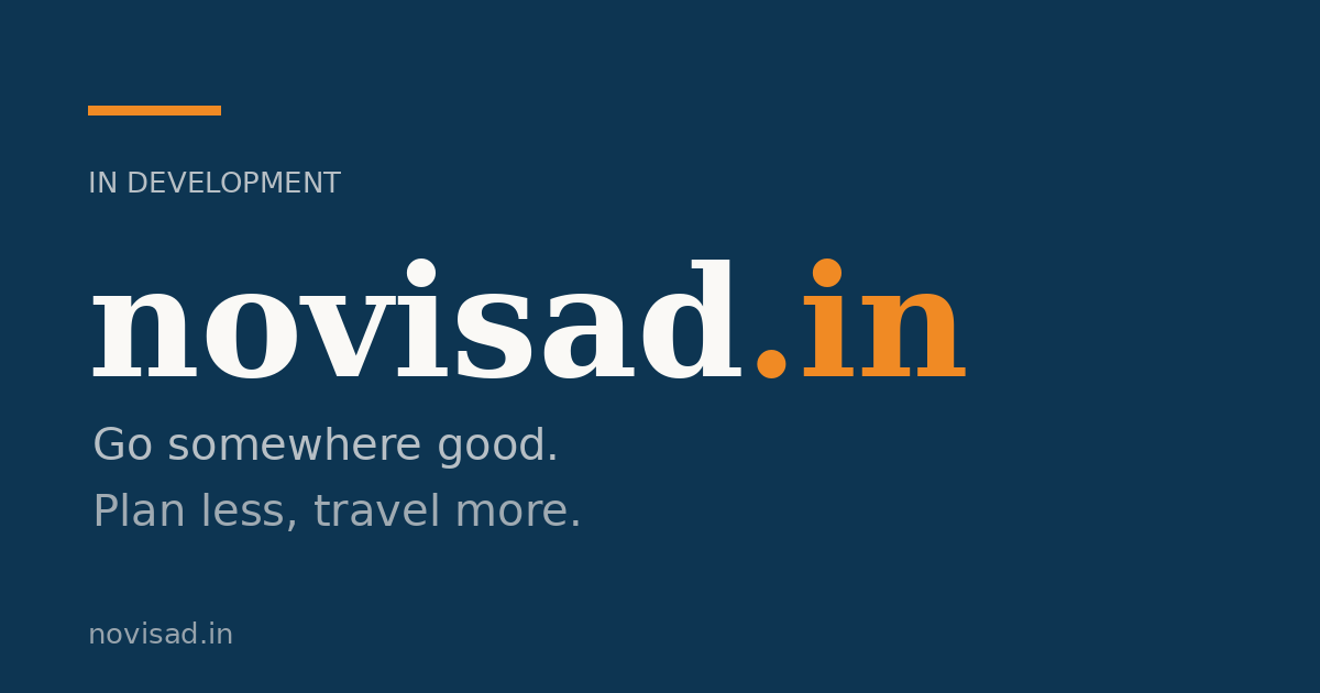 Link preview image for novisad.in